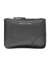 Comme Des Garçons Xsmall Classic Arecalf Pouch In Black