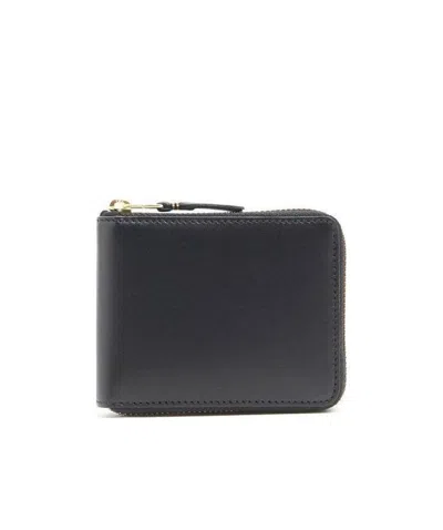 COMME DES GARÇONS COMME DES GARÇONS WALLET EMBOSSED ZIP-AROUND WALLET