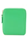 Comme Des Garçons Zip-around Wallet In Green