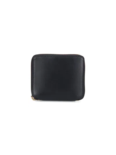 Comme Des Garçons Zip-around Wallet In Black