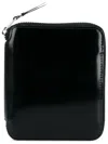 Comme Des Garçons Zip Around Wallet In Black