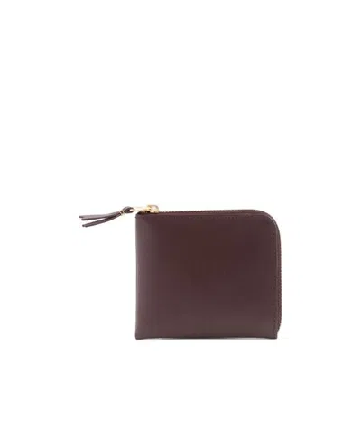Comme Des Garçons Zip-around Wallet In Black