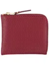 Comme Des Garçons Zip-around Wallet In Pink