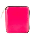 Comme Des Garçons Classic Zip Around Wallet In Pink