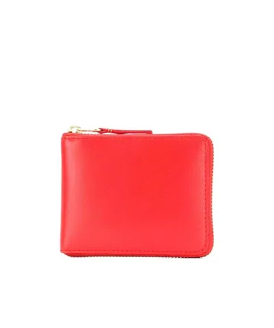 COMME DES GARÇONS ZIPPED LEATHER WALLET