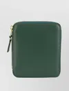 Comme Des Garçons Zip-around Wallet With Coin Pocket And Card Slots