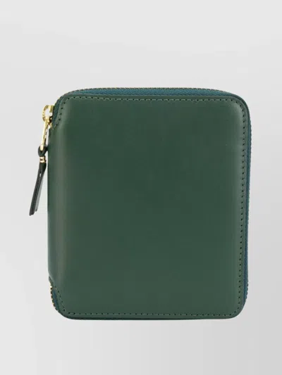Comme Des Garçons Zip-around Wallet With Coin Pocket And Card Slots