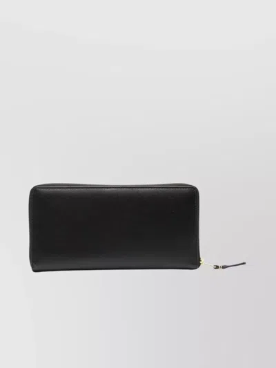 Comme Des Garçons Zip-around Wallet With Multiple Card Slots