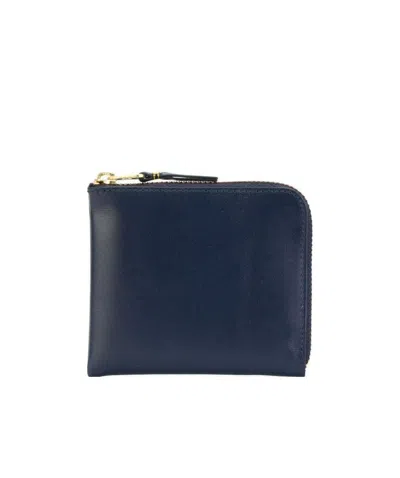 Comme Des Garçons Zip Round Wallet In Black