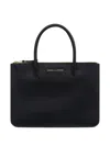 Comme Des Garçons Zip Top-handle Wallet In Black