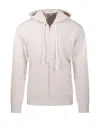 Comme Des Garçons Zip-up Hooded Sweatshirt