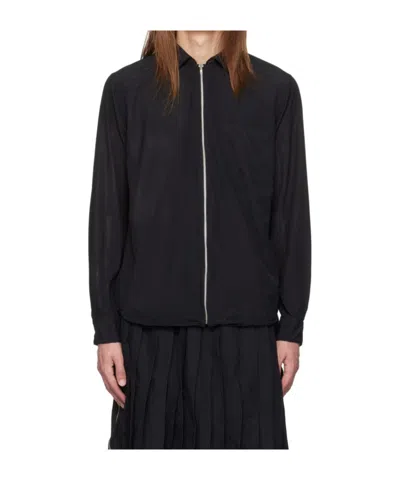 Comme Des Garçons Zip-up Shirt