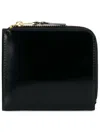 Comme Des Garçons Zip Purse In Black