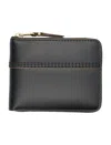 Comme Des Garçons Small Zip Wallet In Black