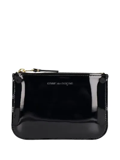 Comme Des Garçons Zip Wallet In Black