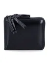 Comme Des Garçons Zip Wallet In Black