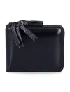 Comme Des Garçons Zip Wallet In Black