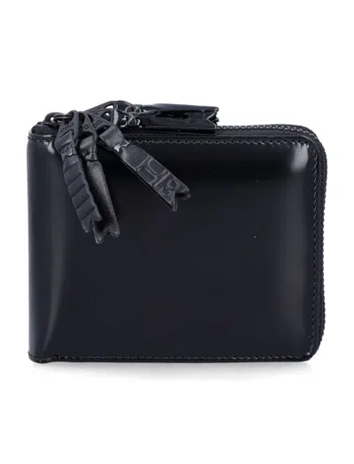 Comme Des Garçons Zip Wallet In Black