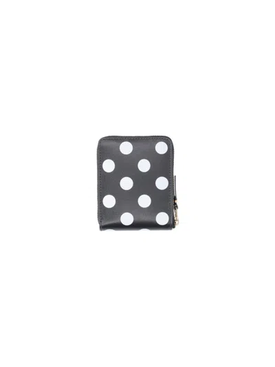 Comme Des Garçons Zip Wallet In Black