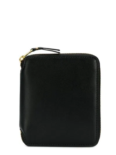 Comme Des Garçons Zip Wallet In Black