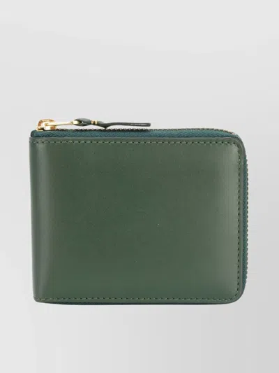 Comme Des Garçons Zip Wallet Featuring Compact Design