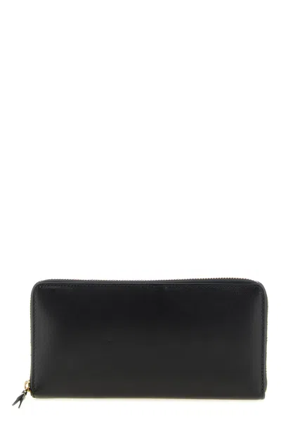 Comme Des Garçons Wallet Zip-around Wallet In Black