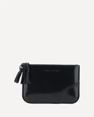Comme Des Garçons Zipped Coin Purse In Black
