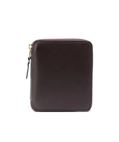 Comme Des Garçons Zipped Leather Cardholder