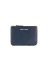 Comme Des Garçons Zipper Wallet In Black