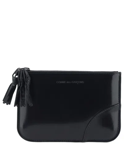 Comme Des Garçons Comme Des Garcons Wallet Multi-zip Wallet With In Black