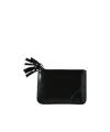 Comme Des Garçons Comme Des Garcons Wallet Glossy Patent Leather In Black