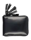 Comme Des Garçons Zipper Medley Wallet In Black