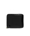 Comme Des Garçons Zipper Wallet In Black