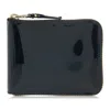Comme Des Garçons Zipper Wallet In Black