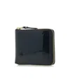Comme Des Garçons Zipper Wallet In Black