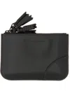 Comme Des Garçons Small Leather Goods In Black
