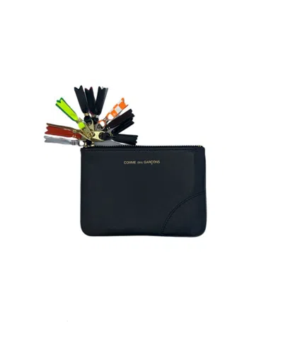 Comme Des Garçons Small Leather Goods In Black