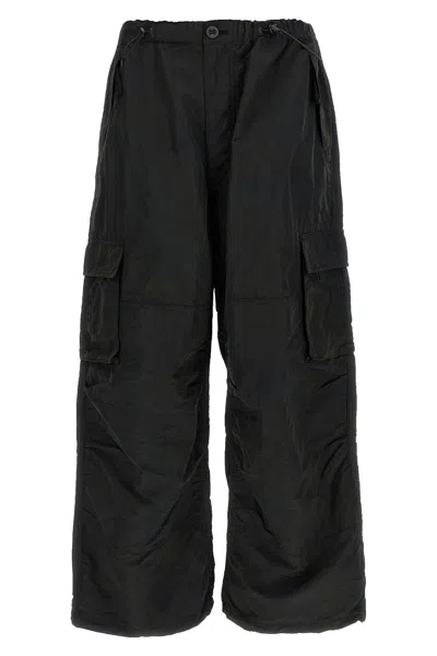 Comme Des Garҫons Homme Cargo Pants In Black
