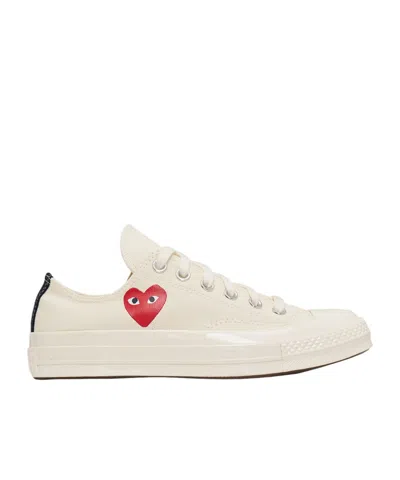 Comme Des Garçons Play X Converse Chuck '70 Small Red Heart Low-top Sneakers In White