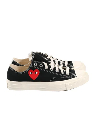 Comme Des Garçons Play X Converse Chuck Taylor 70 Low-cut Casual Shoes In White