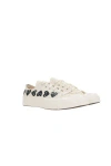 Comme Des Garçons Play X Converse Comme Des Garcons Play Converse Sneakers White In White