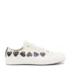 Comme Des Garçons Play X Converse Comme Des Garcons Play Converse Sneakers White In White