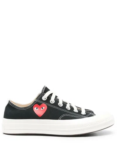 Comme Des Garçons Play X Converse Chuck Tailor Red Heart Low Top Sneakers Shoes