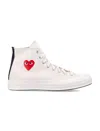 Comme Des Garçons Play X Converse Sneakers  Men Color White In White