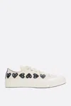 Comme Des Garçons Play X Converse Multi Hearts-print Low-top Sneakers