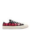 Comme Des Garçons Play X Converse Comme Des Garcons Play X Converse Chuck 70 Multi Heart Low Top In Multicolor