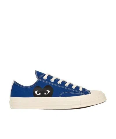 COMME DES GARÇONS PLAY X CONVERSE LACE-UP LOW-CUT SNEAKERS