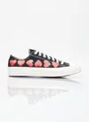 COMME DES GARÇONS PLAY X CONVERSE MULTI-HEART CHUCK 70 SNEAKERS