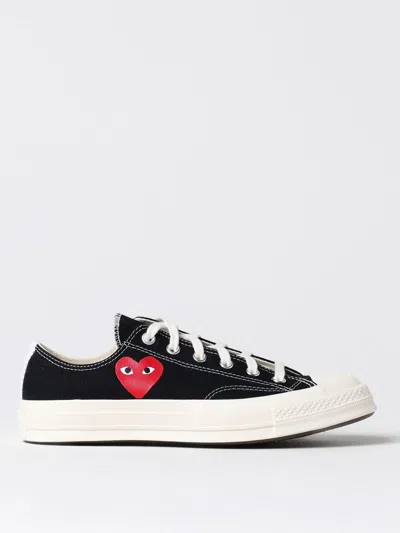 COMME DES GARÇONS PLAY X CONVERSE SNEAKERS COMME DES GARÇONS PLAY X CONVERSE MEN COLOR BLACK,F95153002
