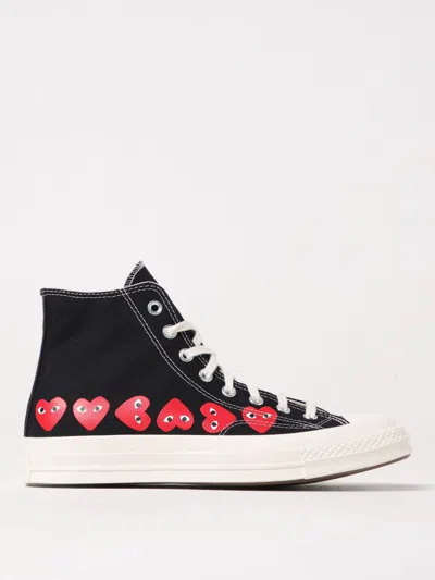 COMME DES GARÇONS PLAY X CONVERSE SNEAKERS COMME DES GARÇONS PLAY X CONVERSE MEN COLOR BLACK,G71847002